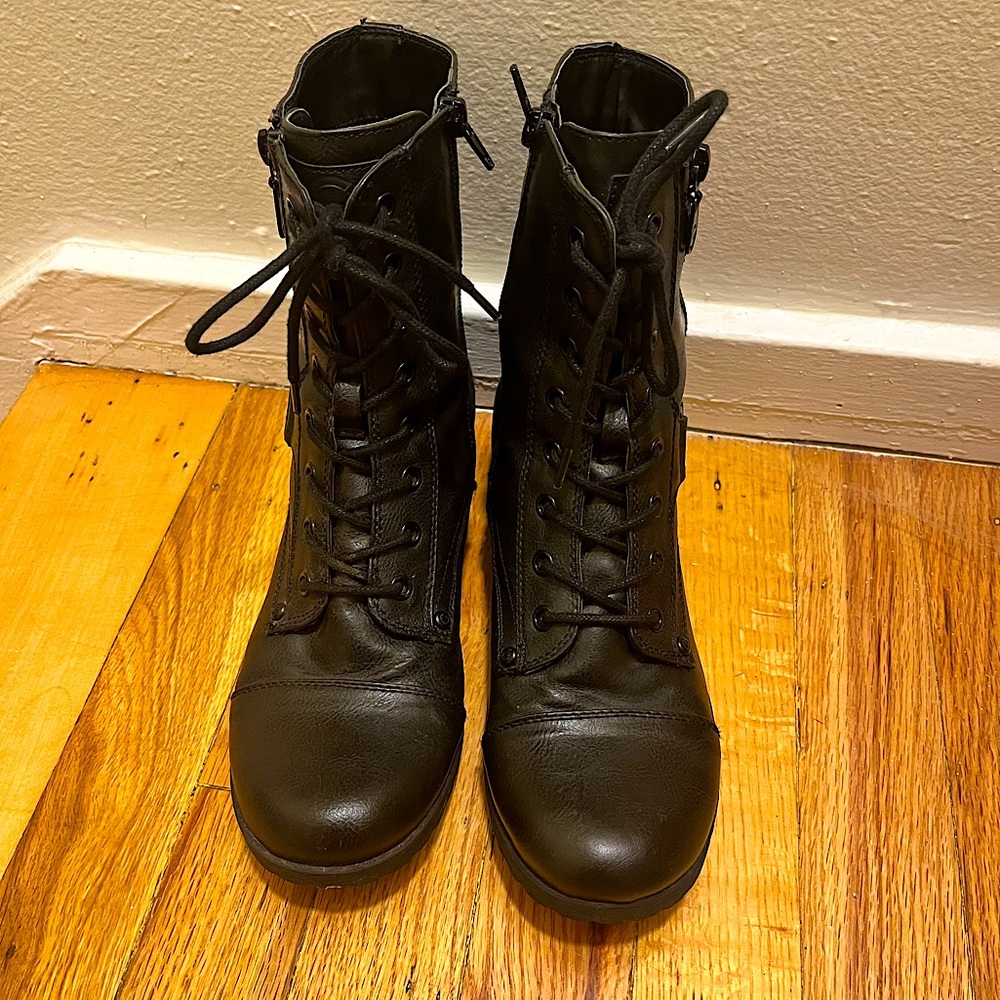 G by Guess Combat Boots